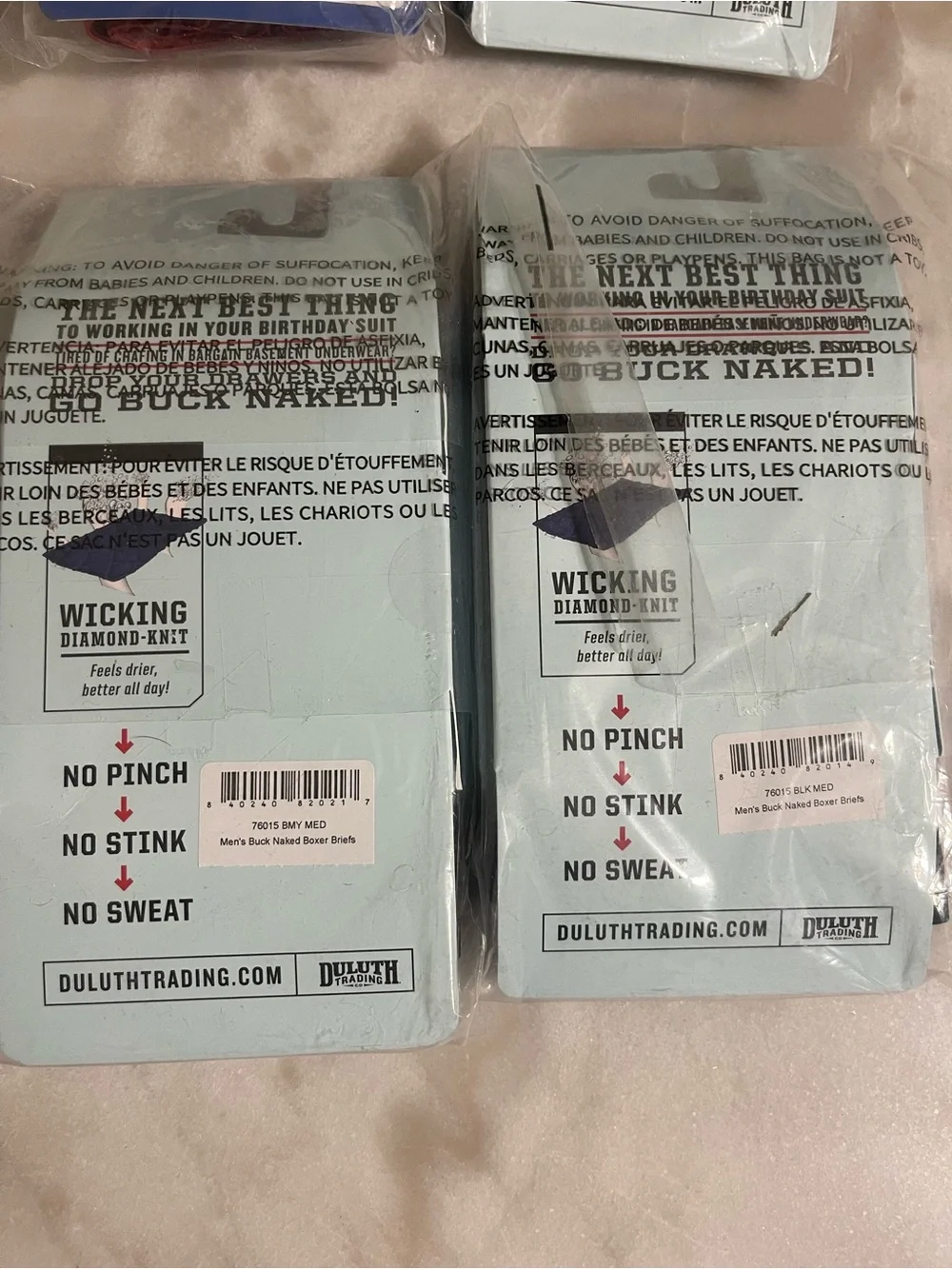 NWT Duluth men’s underwear